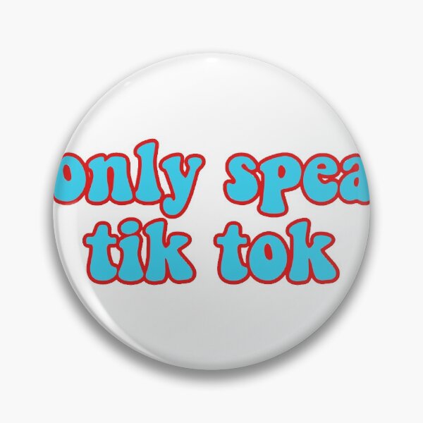 Item preview, only speak tik tok designed and sold by createdbysydd.