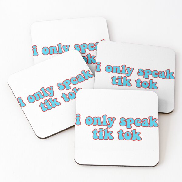 Item preview, only speak tik tok designed and sold by createdbysydd.