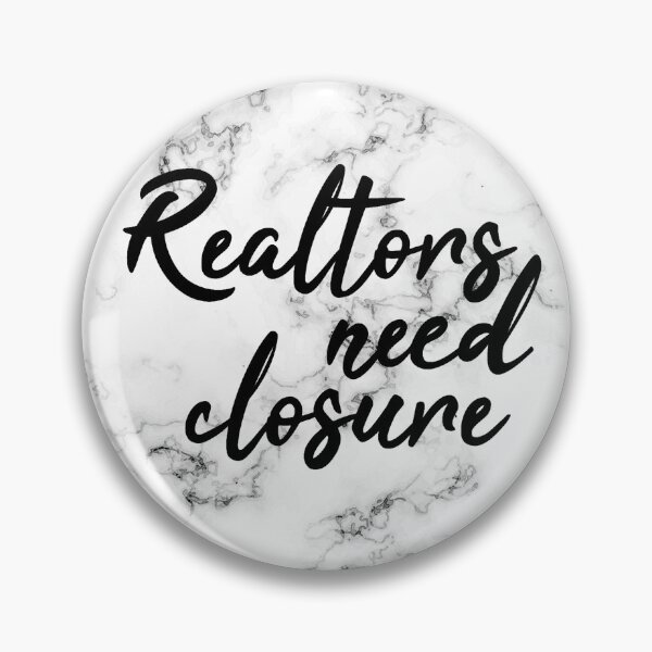 Item preview, Realtors Need Closure Cute Marble designed and sold by JackCurtis1991.