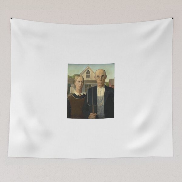 Item preview, American Gothic - Grant Wood designed and sold by mjammer.