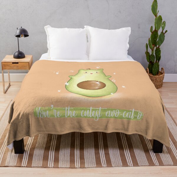 Item preview, You're the cutest avo-cat-o avocado pun card designed and sold by AliciaBarten.