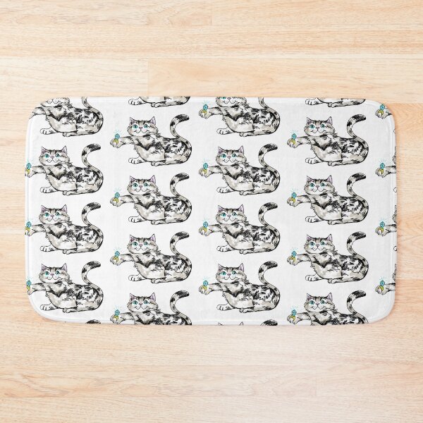 Item preview, Cat wearing ring designed and sold by KitCatCards.