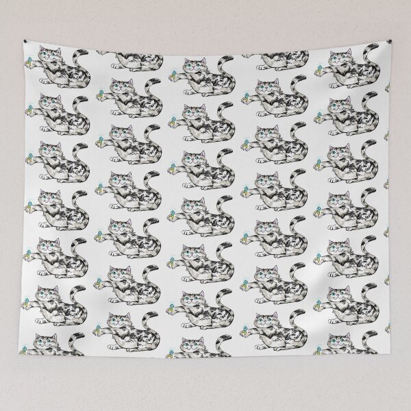 Item preview, Cat wearing ring designed and sold by KitCatCards.