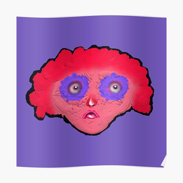 Funny Face Poster For Sale By Myimpression Redbubble 