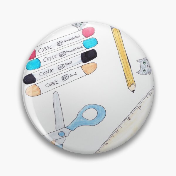 Item preview, Kitties and Art Supplies: Art Rules! designed and sold by Rosemarycat5.