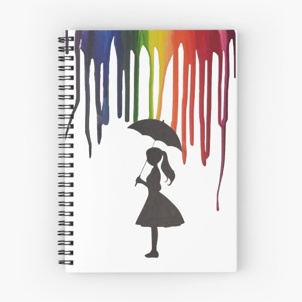 Item preview, Rainbow melted little girl designed and sold by dreamtravel.