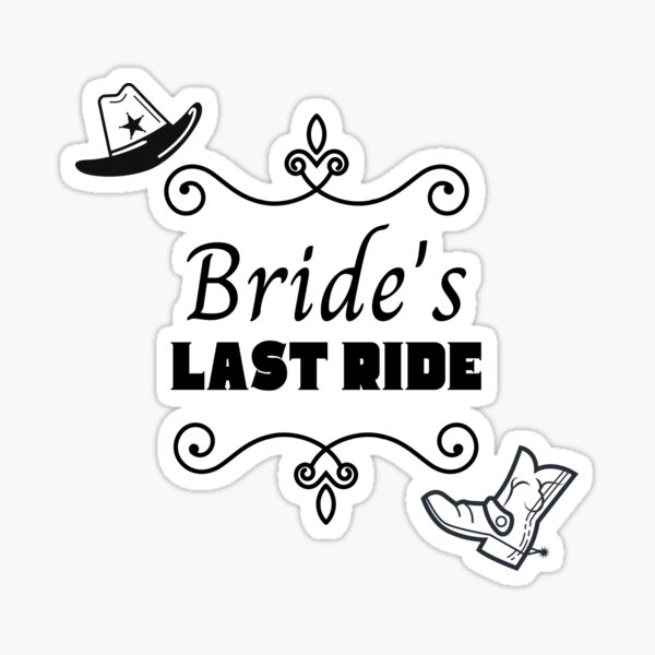 Item preview, Bride's Last Ride designed and sold by Ruby Moreno.