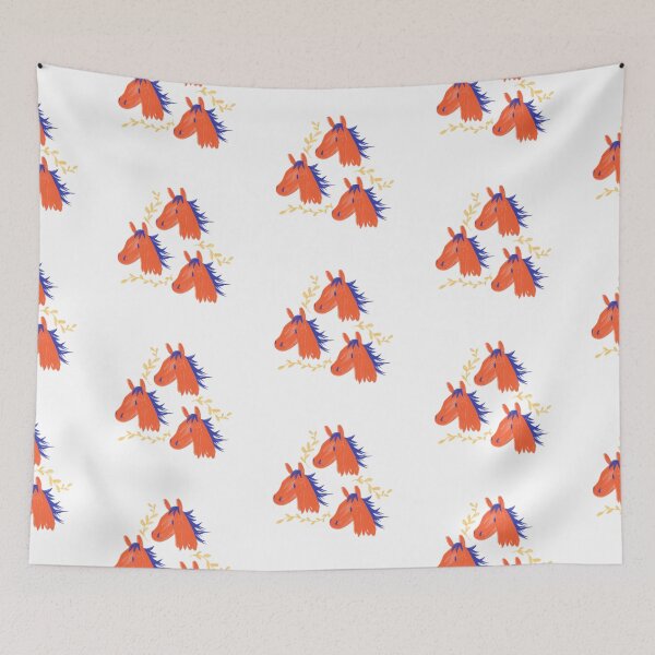 Item preview, Orange Horses designed and sold by taylorsarttable.
