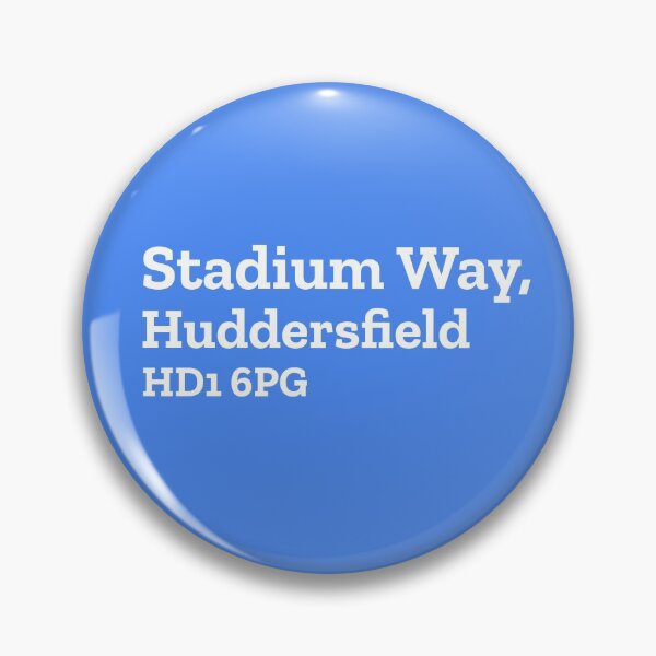 Item preview, Huddersfield Stadium Address designed and sold by The Chuck Wagon.