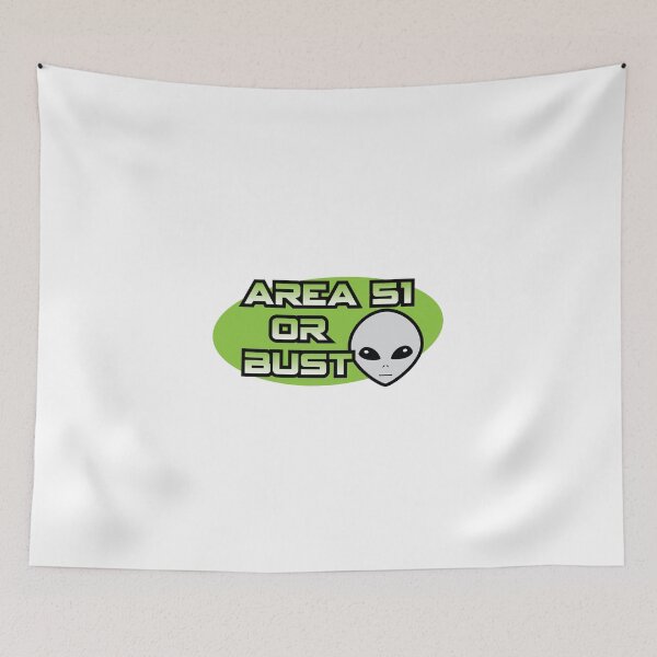 Item preview, Area 51 or Bust Alien designed and sold by divebargraphics.
