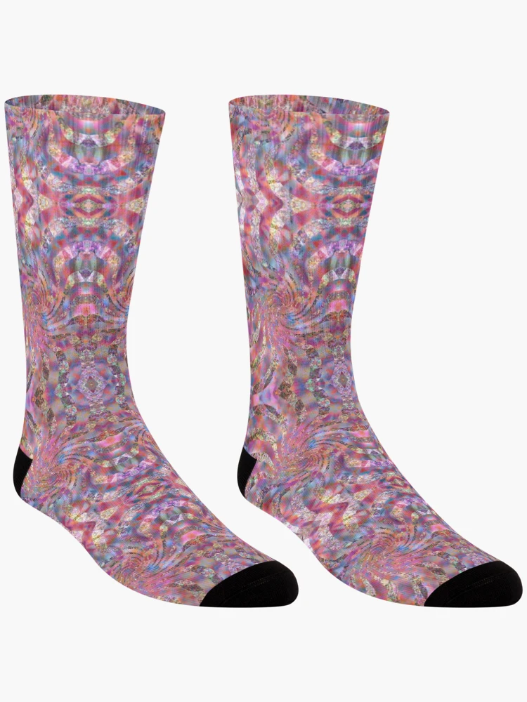 Thumbnail 3 of 5, Socks, Patterns Over Patterns. designed and sold by MindTravel.
