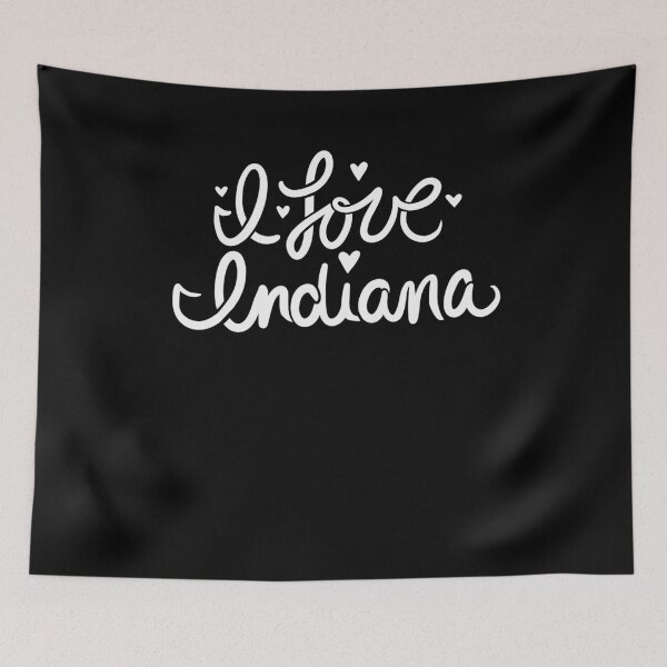 Item preview, I love Indiana  designed and sold by FrictionMaxxing.
