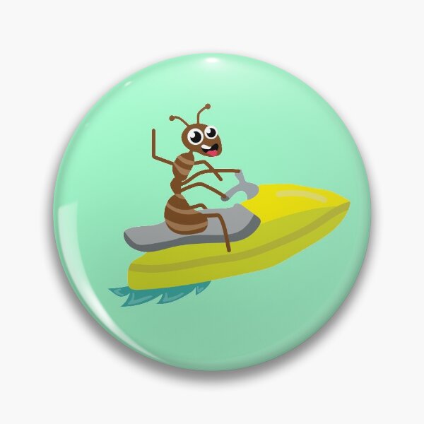 Item preview, Ant Riding a Sea Doo designed and sold by SunnyLemonader.