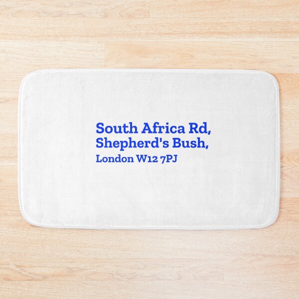 Item preview, QPR Stadium Address designed and sold by The Chuck Wagon.
