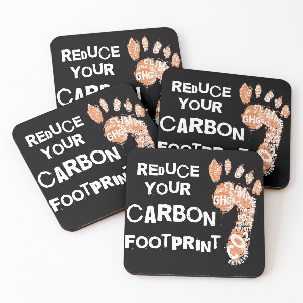 Item preview, Reduce your Carbon footprint green T-shirt designed and sold by DebbieT68.
