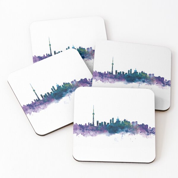 Artikelvorschau, Skyline von Toronto entworfen und verkauft von MonnPrint.