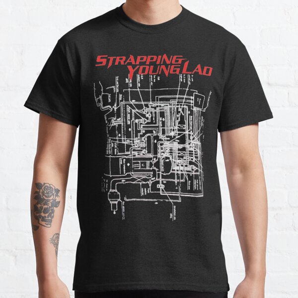 strapping young lad t shirt