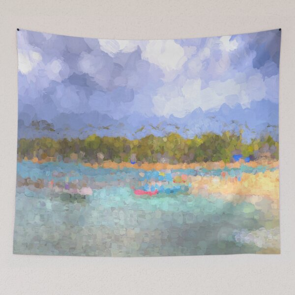 Item preview, Barbados Beach Abstract Art designed and sold by Londonimages.