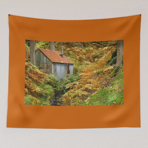 Item preview, Rusty Woodland Hut (2)  Bala, Snowdonia designed and sold by heidipics.