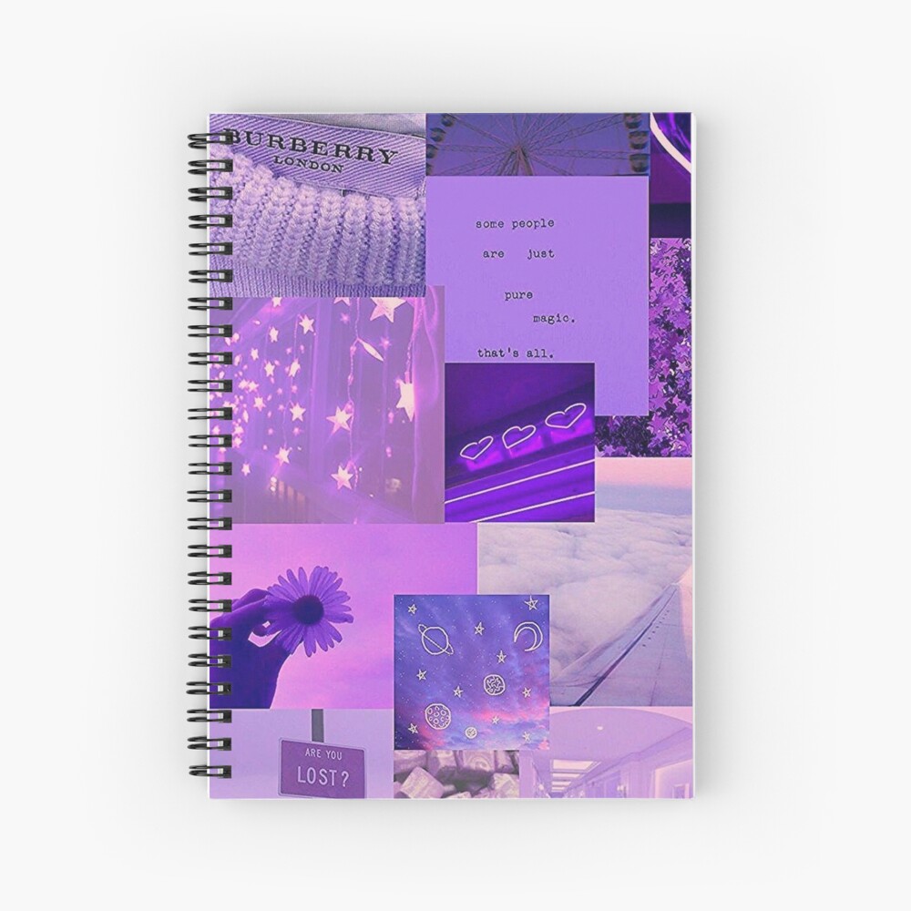 Purple Aesthetic Notebook: Good Vibes by McTerrell, Ryan M