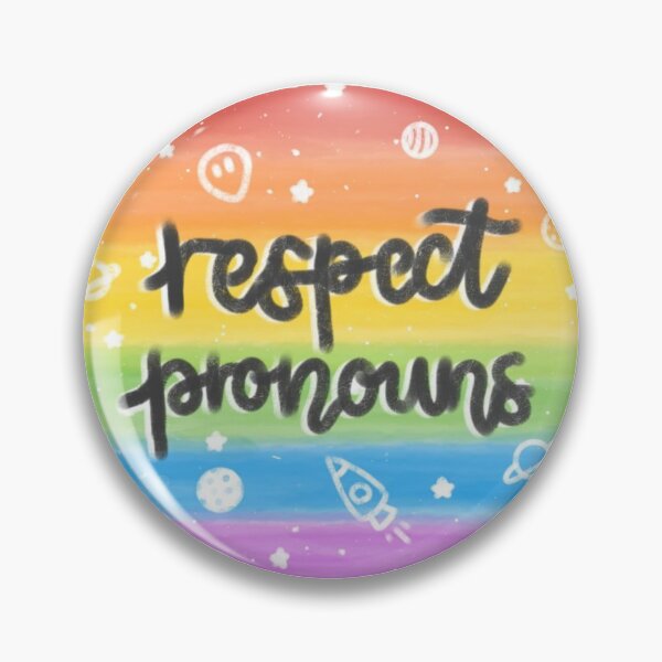 Item preview, Respect People's Pronouns designed and sold by dootdadoodles.