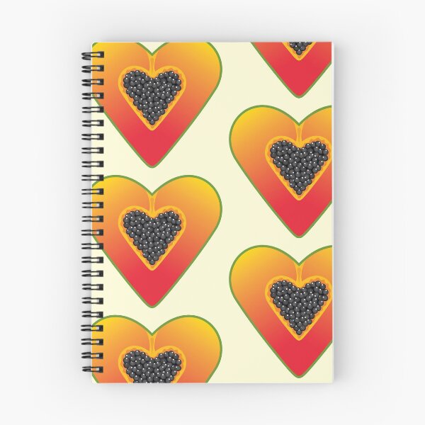 Item preview, Heart Shaped Healthy Fruit Half Papaya sticker designed and sold by tandaleah.