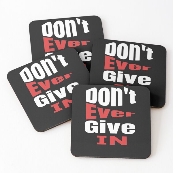 Item preview,  Don't Ever Give In Gym Exercise Gift designed and sold by dara4uall.