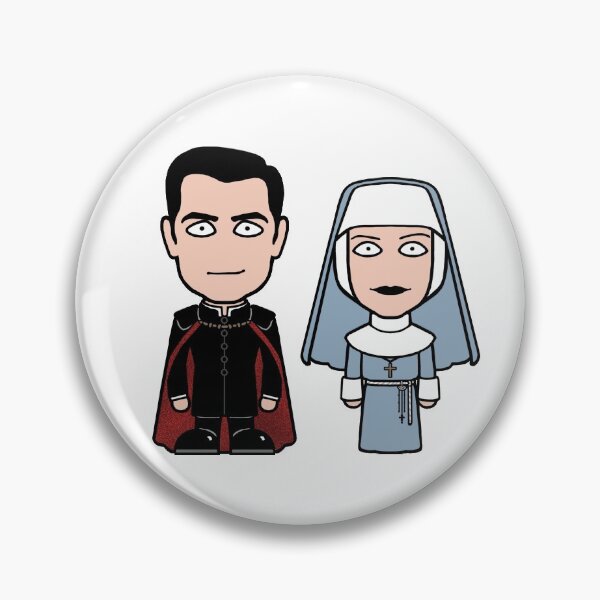 Dracula and Sister Agatha Pin