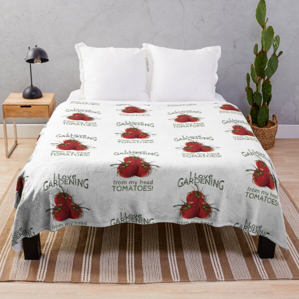 Item preview, Love Gardening From My Head TOMATOES! Humor designed and sold by JoyfulWhimsy.