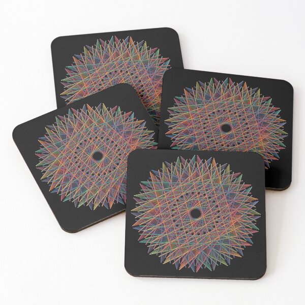 Item preview, Colorful Fine Line Mandala Art designed and sold by Lyle Hatch.