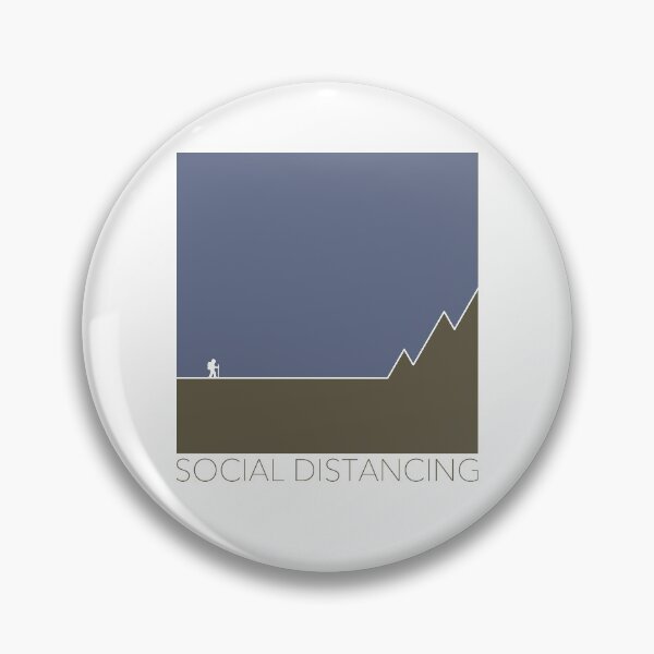 Item preview, Social Distancing - In Nature designed and sold by wanderingfools.