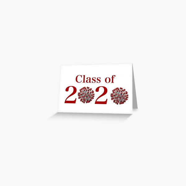Item preview, Class of 2020 Coronavirus Graduation Design Original Red designed and sold by Sootgremlinss.