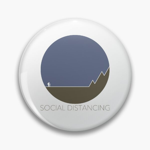 Item preview, Social Distancing - In Nature designed and sold by wanderingfools.