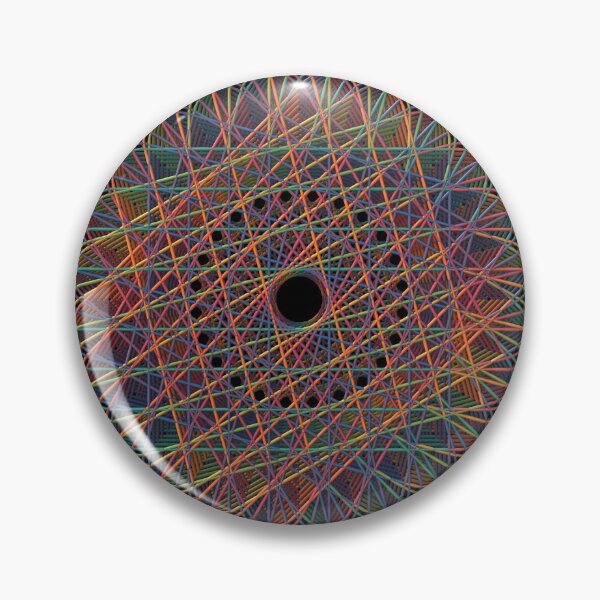 Item preview, Colorful Fine Line Mandala Art designed and sold by Lyle Hatch.