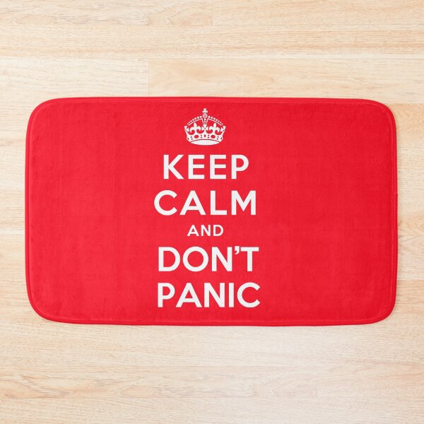 Item preview, KEEP CALM AND DON'T PANIC designed and sold by christopper.