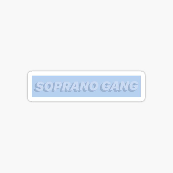 Autocollant Gang Soprano Sticker