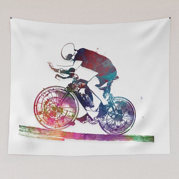 Item preview, Cyclist sport art #cyclist #sport designed and sold by JBJart.