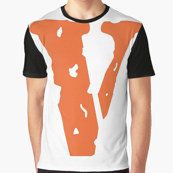 VLONE, Shirts, Vlone Staple Detroit Tigers Blue Orange On White Tshirt