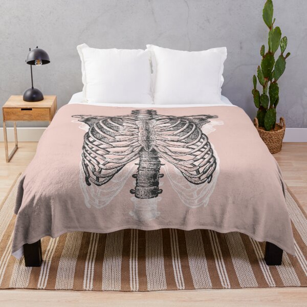 Item preview, Anatomical Ribcage • Pastel Pink • Pastel Goth designed and sold by Rike Mayer.