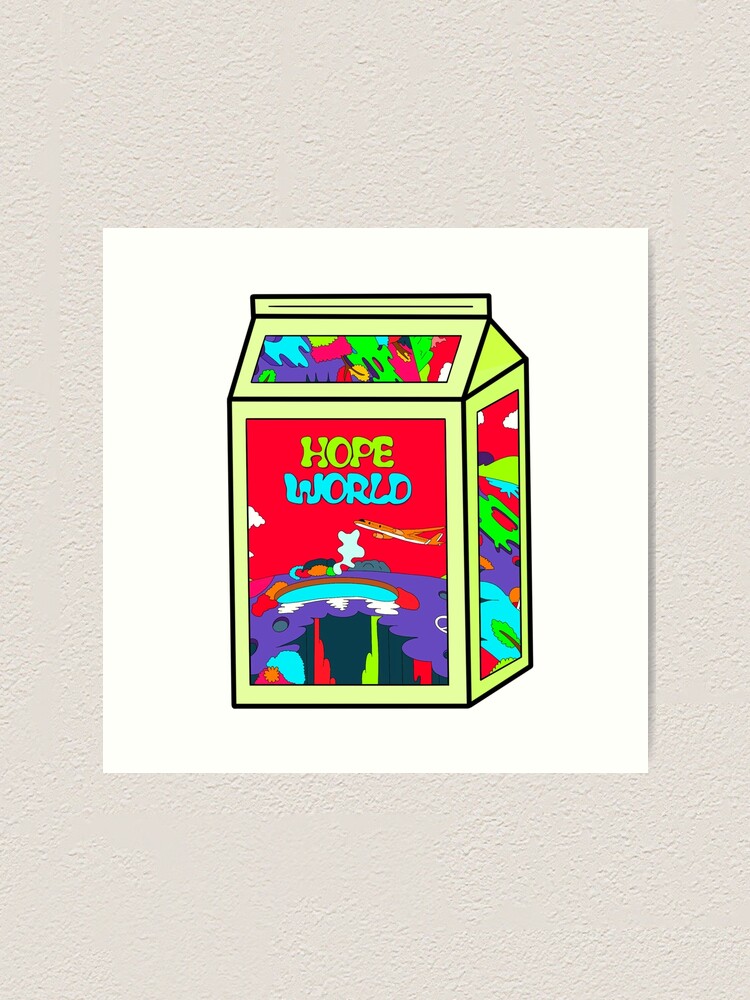 Hope World Milk Art Print By Akiiena Redbubble