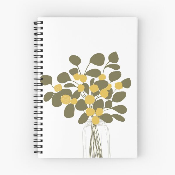 Item preview, Yellow Flowers in Vase designed and sold by wordaesthetic.