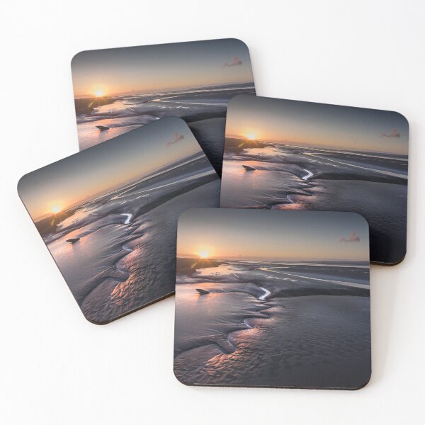 Item preview, Sunset over the Loughor estuary designed and sold by Leighton Collins.