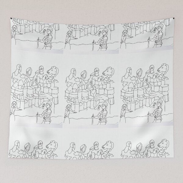 Item preview, Trailhead Lost at Magical River Canyon, TeresaTown at Redbubble 2020 designed and sold by Mark Stansberry.