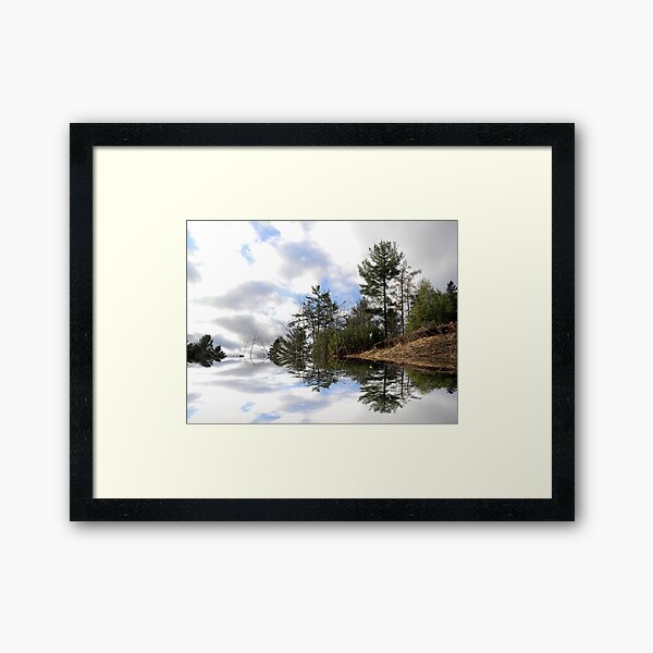 The Edge ! Framed Art Print