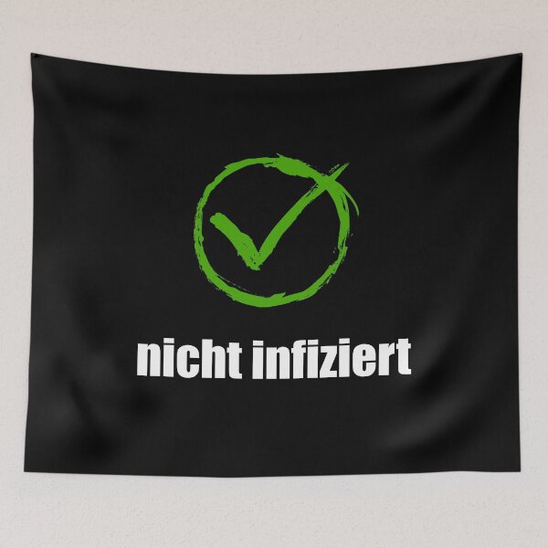 Item preview, Not infected, no virus! not contagious don't panic designed and sold by Denis Rösler.