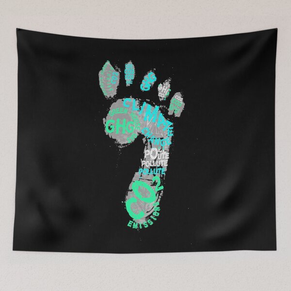 Item preview, Carbon footprint climate changeT-shirt designed and sold by DebbieT68.