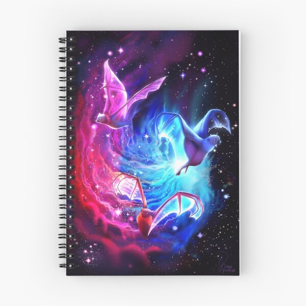 Item preview, Murciélagos nebulosa designed and sold by DigitalCloud.