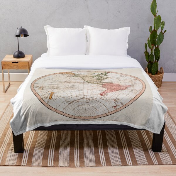 Item preview, Vintage New World Map designed and sold by thomasjgaulton.