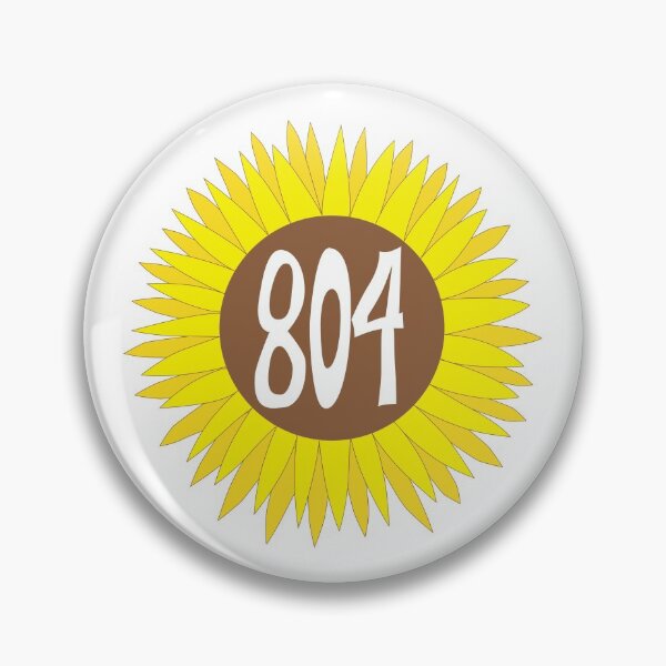 Item preview, Hand Drawn Virginia Sunflower 804 Area Code designed and sold by itsrturn.