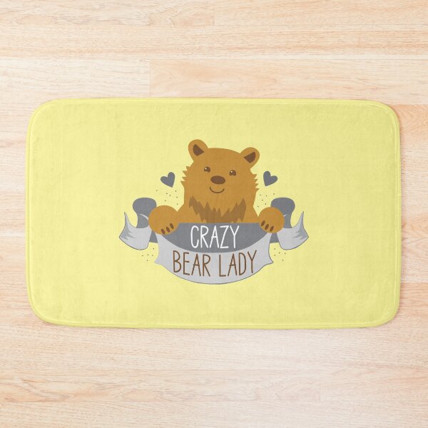 Item preview, Crazy bear lady banner designed and sold by jazzydevil.